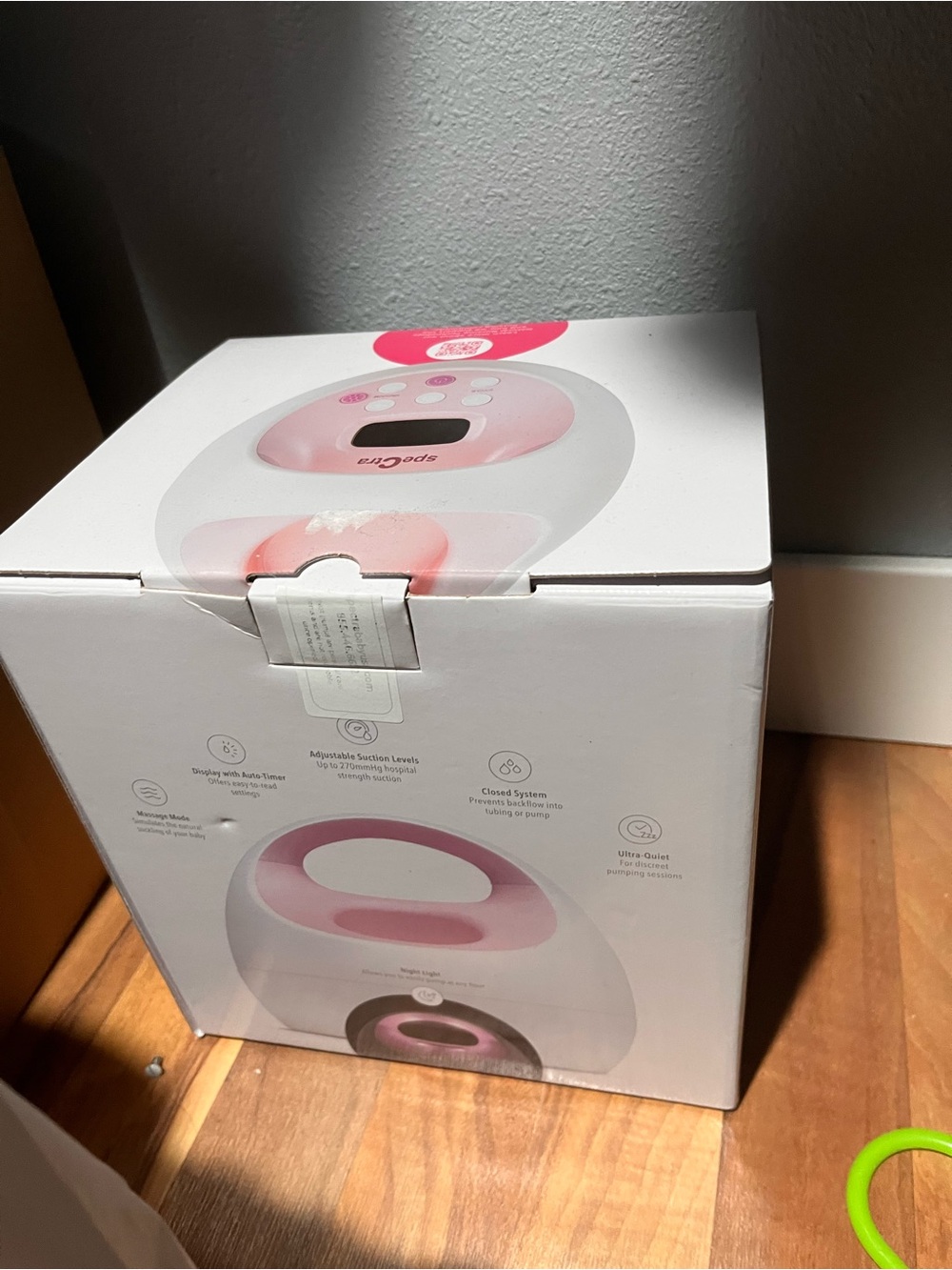Spectra Pink Breast Pump - Compact Electric Pump (open box)
